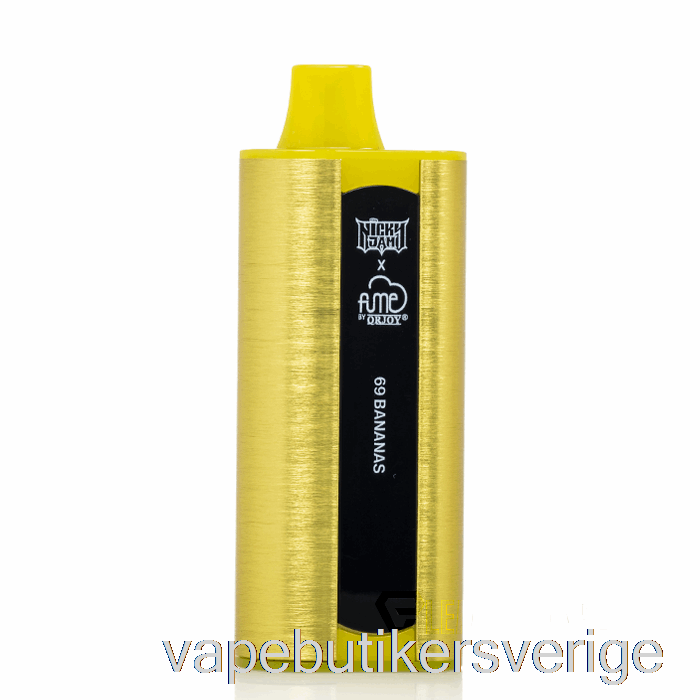 Vape Sverige Nicky Jam X Fume 10000 Engångs 69 Bananer